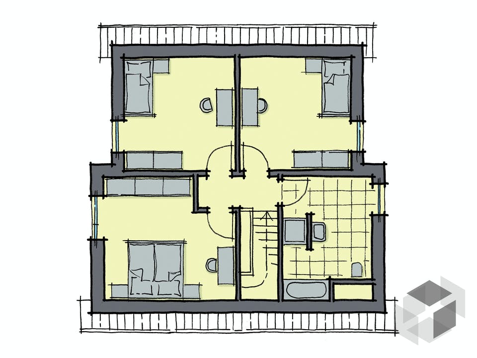 Nussbaumallee von GUSSEK HAUS Grundriss
