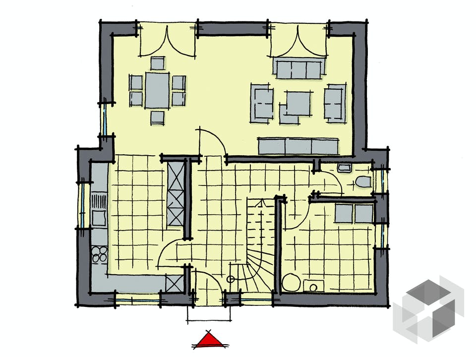 Nussbaumallee von GUSSEK HAUS Grundriss