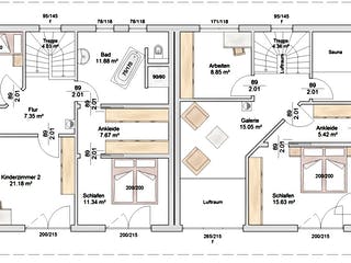 Fertighaus Obing von Albert Haus Schlüsselfertig ab 290745€, Satteldach-Klassiker Grundriss 2