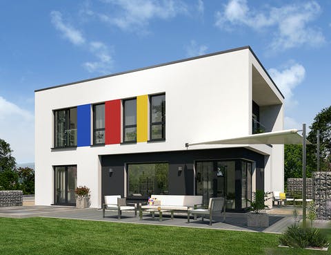 Einfamilienhaus Bauhaus 13 Von Okal Haus Fertighaus De