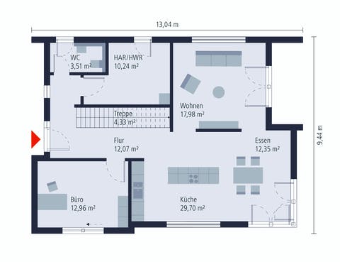 Einfamilienhaus Bauhaus 13 Von Okal Haus Fertighaus De