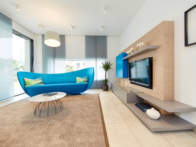 Fertighaus Musterhaus Bad Vilbel von OKAL Haus Schlüsselfertig ab 463900€, Pultdachhaus Innenansicht 1