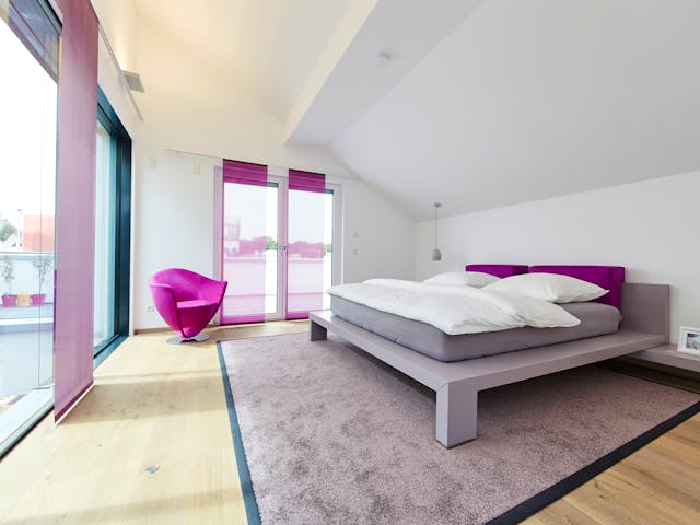 Fertighaus Musterhaus Bad Vilbel von OKAL Haus Schlüsselfertig ab 463900€, Pultdachhaus Innenansicht 6