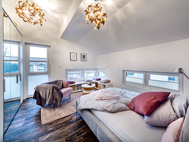 Fertighaus Musterhaus Estenfeld von OKAL Haus Schlüsselfertig ab 686900€, Satteldach-Klassiker Innenansicht 7