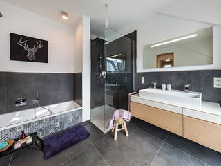 Fertighaus Musterhaus Fellbach von OKAL Haus Schlüsselfertig ab 557900€, Satteldach-Klassiker Innenansicht 11