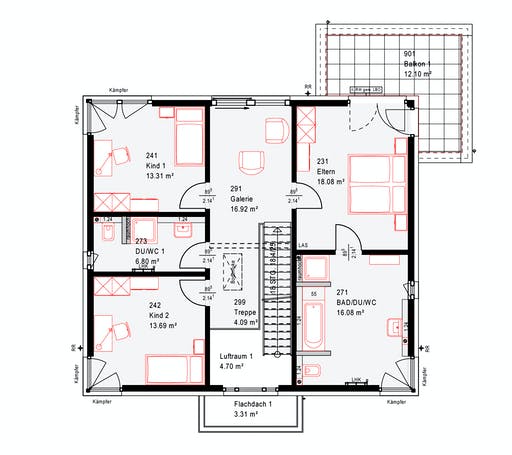 Okal MH Köln Floorplan 2