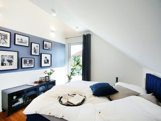 Fertighaus Musterhaus Langenhagen von OKAL Haus Schlüsselfertig ab 671900€, Satteldach-Klassiker Innenansicht 4