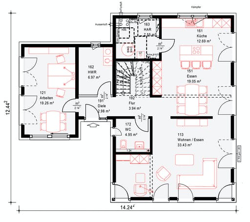 Okal MH Mülheim-Kärlich Floorplan 1