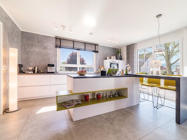 Fertighaus Musterhaus Mülheim-Kärlich von OKAL Haus Schlüsselfertig ab 519900€, Satteldach-Klassiker Innenansicht 2