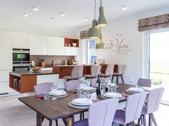 Fertighaus Musterhaus Schkeuditz von OKAL Haus Schlüsselfertig ab 622900€, Stadtvilla Innenansicht 2