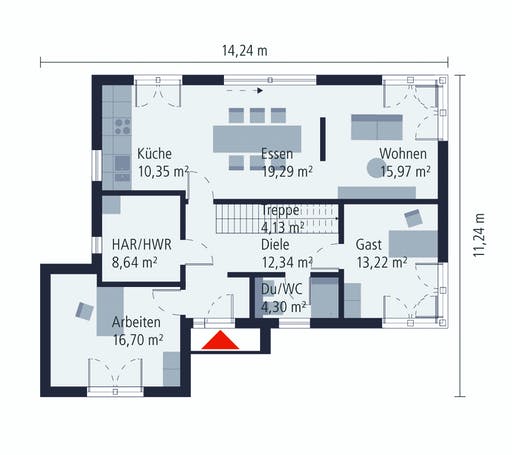 Okal MH Werder Floorplan 1