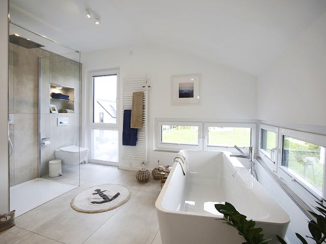 Fertighaus Musterhaus Werder von OKAL Haus Schlüsselfertig ab 527900€, Satteldach-Klassiker Innenansicht 5
