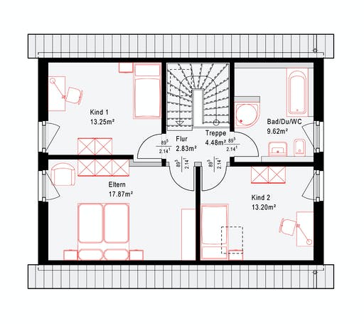 Okal Revolution 124 V1 Floorplan 2