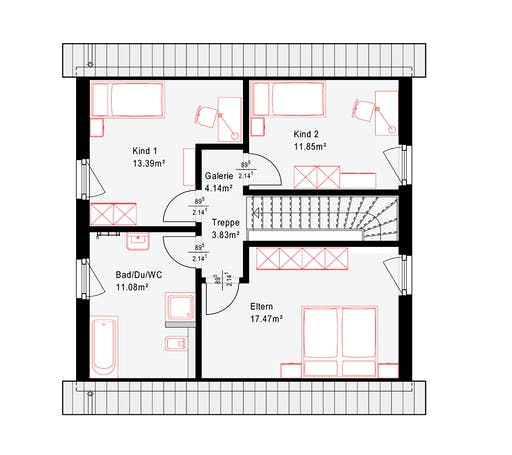 Okal Revolution 126 V1 Floorplan 2