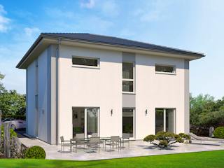 Fertighaus Stadtvilla 16 von OKAL Haus Schlüsselfertig ab 483900€, Stadtvilla Außenansicht 1