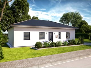 Fertighaus One 97 von Bärenhaus Schlüsselfertig ab 184980€, Bungalow Außenansicht 2