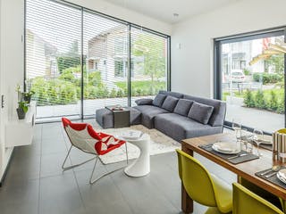 Fertighaus open - MH Fellbach von LUXHAUS, Bungalow Innenansicht 1