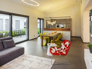 Fertighaus open - MH Fellbach von LUXHAUS, Bungalow Innenansicht 2