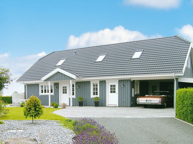 Oslo - Holzhaus im skandinavischen Stil