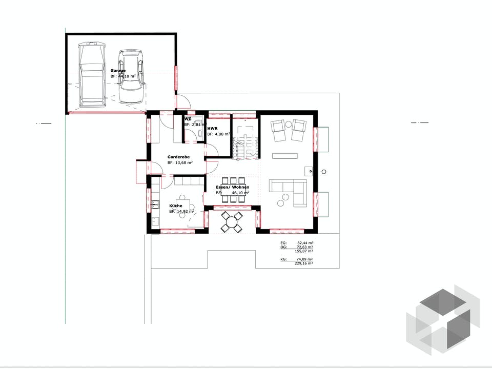 Ostwestfalen von Becker 360 Grundriss