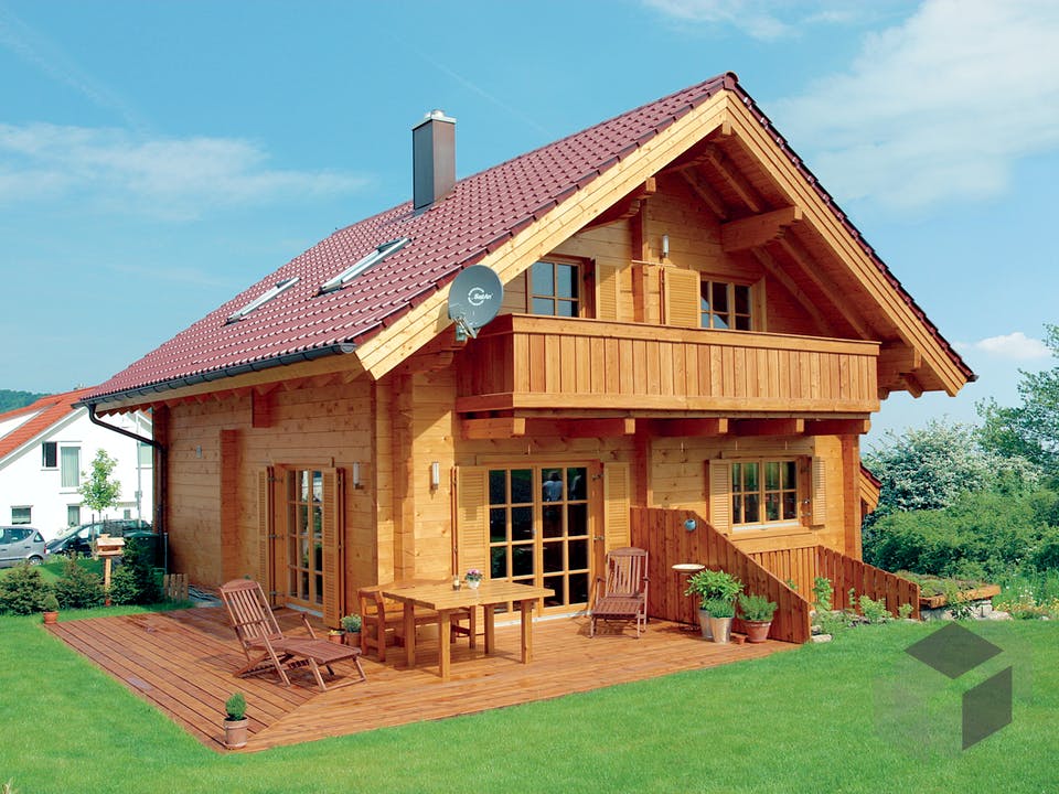 Ottenbach von Rems-Murr-Holzhaus Außenansicht