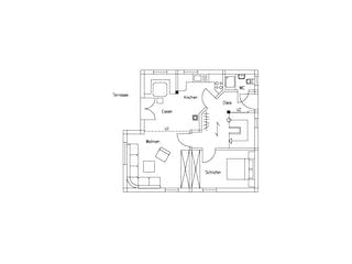 Fertighaus Palazzo - Holzriegelhaus von TIROLIA Bausatzhaus ab 92115€, Blockhaus Grundriss 2