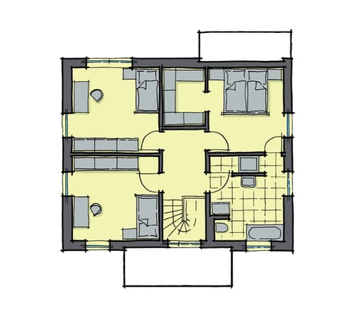 Gussek Haus - Pappelallee Var. 1 DG