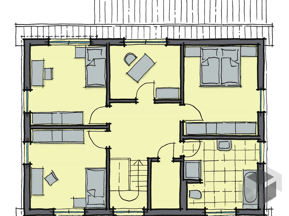 Pappelallee von GUSSEK HAUS Grundriss