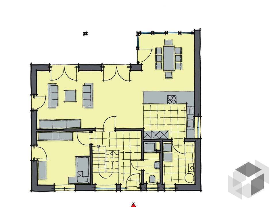 Pappelallee von GUSSEK HAUS Grundriss