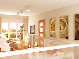 Fertighaus Park 152.1P von Danwood - Österreich Schlüsselfertig ab 206700€, Pultdachhaus Innenansicht 3