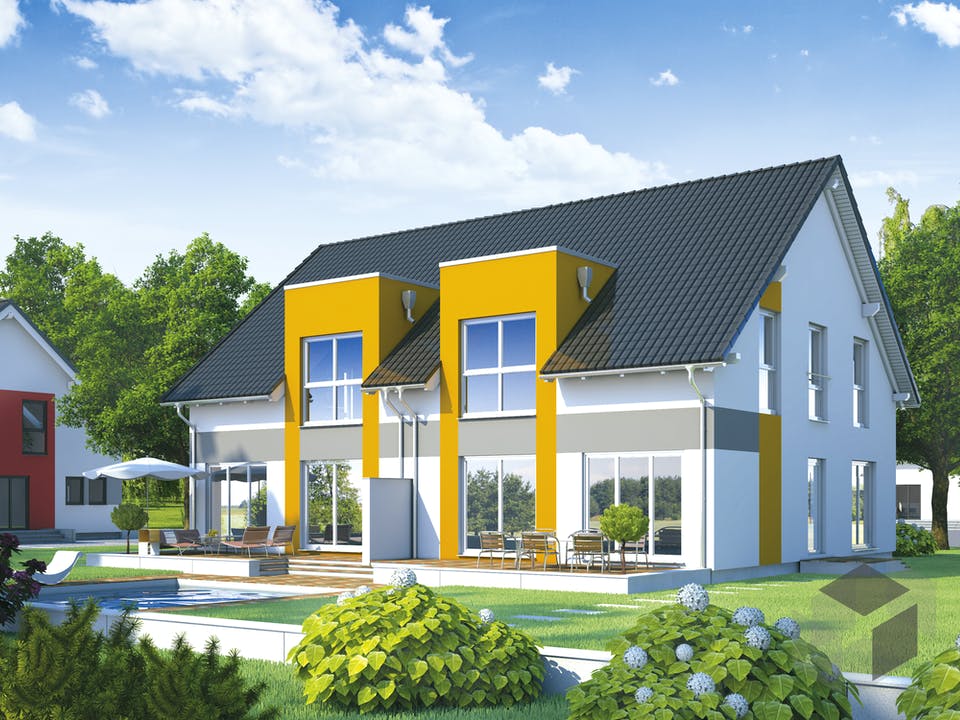Partner 128 von DAN-WOOD HOUSE Außenansicht