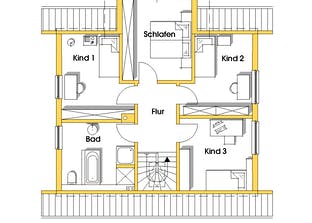 Patricia (KfW-Effizienzhaus 40) Grundriss