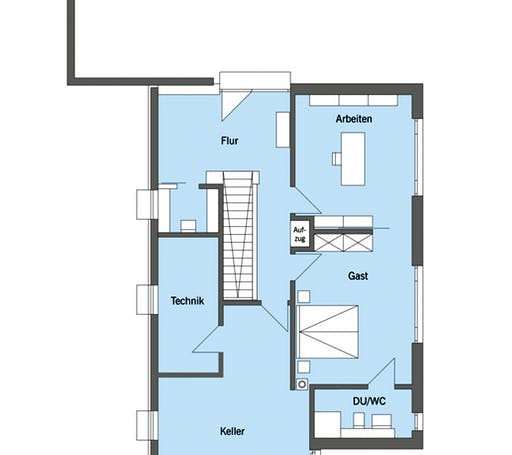 Fertighaus Pawliczec - Kundenhaus von Baufritz Schlüsselfertig ab 1190000€, Cubushaus Grundriss 3