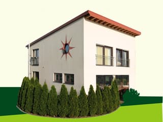 Fertighaus PD 170 von Sachsenheimer Fertighaus Schlüsselfertig ab 255340€, Satteldach-Klassiker Außenansicht 1