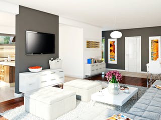 Fertighaus Perfect 125 von Danwood Schlüsselfertig ab 186900€, Bungalow Innenansicht 2