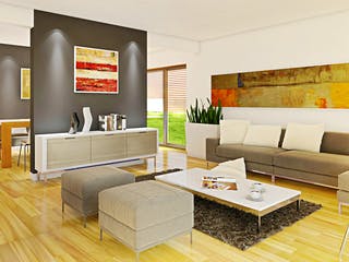 Fertighaus Perfect 149 Cube von Danwood Schlüsselfertig ab 214500€, Bungalow Innenansicht 4