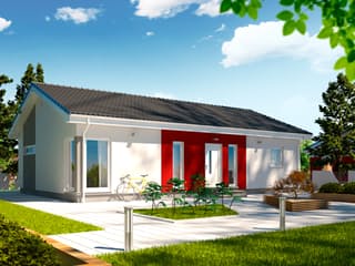Fertighaus Perfect 98 von Danwood Schlüsselfertig ab 141000€, Bungalow Außenansicht 1