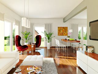 Fertighaus Perfect 98 von Danwood Schlüsselfertig ab 141000€, Bungalow Innenansicht 1