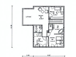 Fertighaus Perlsee von ISARTALER HOLZHAUS Schlüsselfertig ab 348000€, Satteldach-Klassiker Grundriss 1