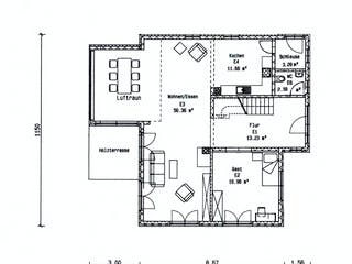 Fertighaus Perlsee von ISARTALER HOLZHAUS Schlüsselfertig ab 348000€, Satteldach-Klassiker Grundriss 2