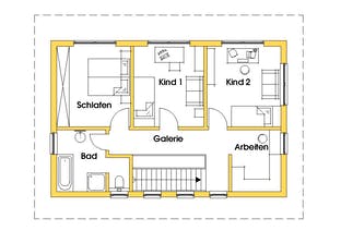 Petra 2 (KfW-Effizienzhaus 40) Grundriss