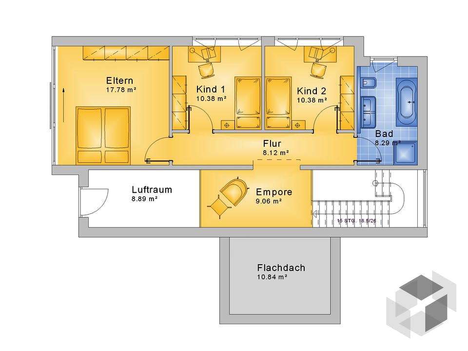 Friedberg von Projekt Hausbau PHB Grundriss