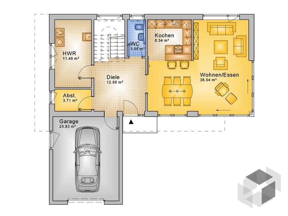 Hanau von Projekt Hausbau PHB Grundriss