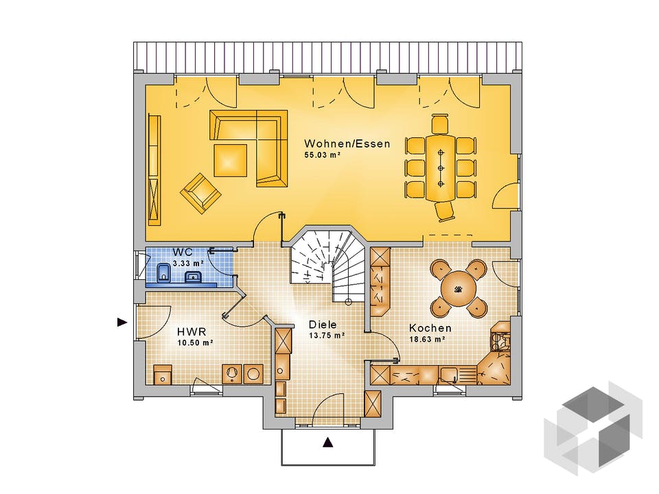 Mainz von Projekt Hausbau PHB Grundriss