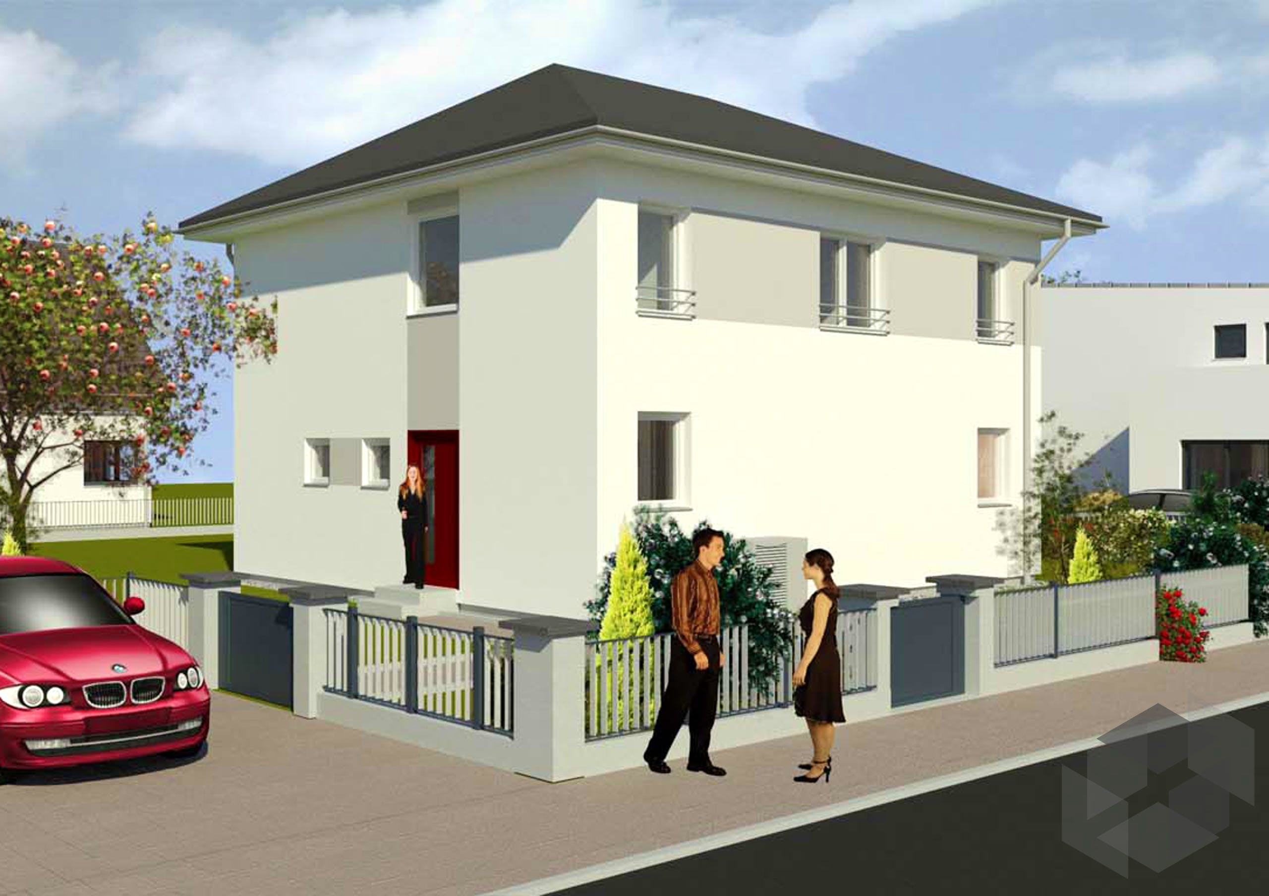 Planungsidee Walmdach von LUXHAUS | Fertighaus.de