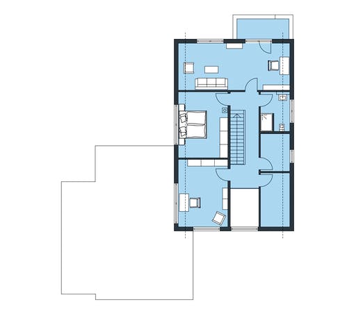 Massivhaus Achenbach von Plan-Concept Massivhaus, Satteldach-Klassiker Grundriss 2