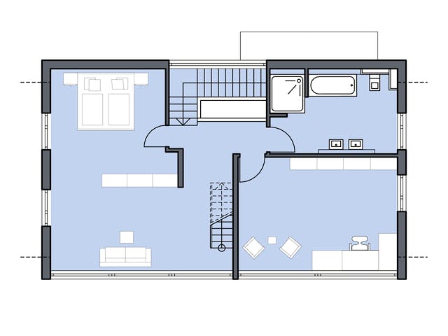 Massivhaus Immel von Plan-Concept Massivhaus, Satteldach-Klassiker Grundriss 2