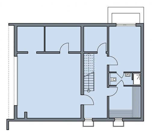 Massivhaus Ohlig von Plan-Concept Massivhaus, Satteldach-Klassiker Grundriss 3