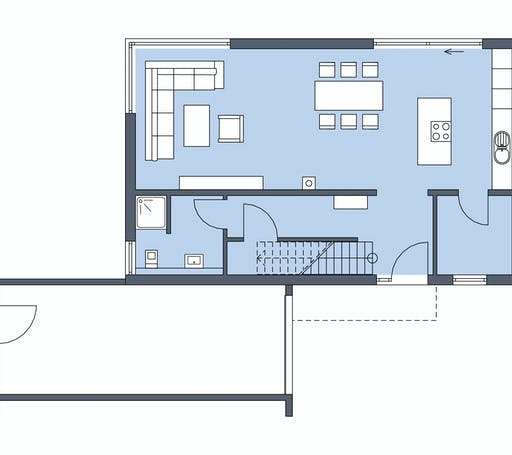 Massivhaus Poschmann von Plan-Concept Massivhaus, Cubushaus Grundriss 1