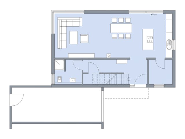Massivhaus Poschmann von Plan-Concept Massivhaus, Cubushaus Grundriss 1 Massivhaus Poschmann von Plan-Concept Massivhaus, Cubushaus Grundriss 1